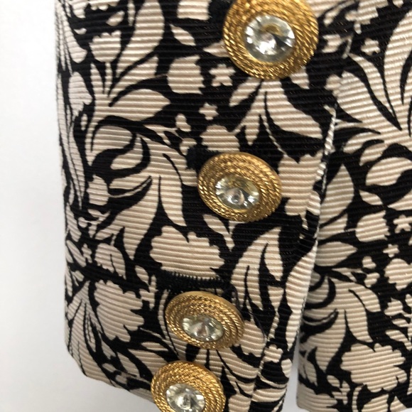 Escada by Margaretha Ley print blazer size 34/ 2 - Picture 5 of 8